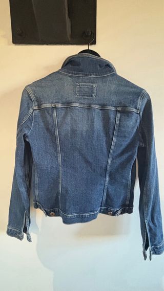 Chaqueta Tejana Massimo Dutti Azul