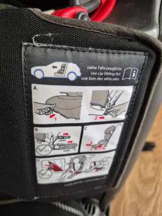 Silla coche BMW Takata Grupo 2/3 con isofix