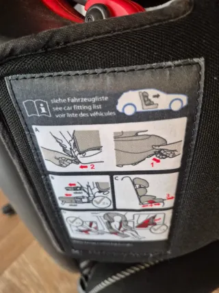 Silla coche BMW Takata Grupo 2/3 con isofix