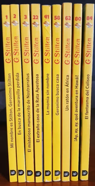 Colección Geronimo Stilton (9 vols.)
