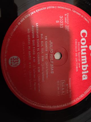 Vinilo Julio Iglesias Gwendolyne