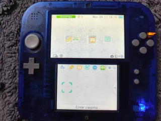 Nintendo 2DS Cristal Azul
