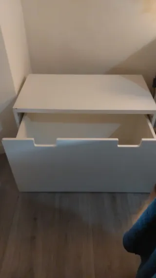 Banco Almacenaje Ikea Blanco