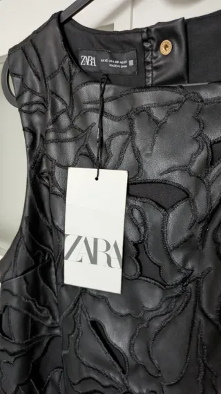 Vestido Negro Zara