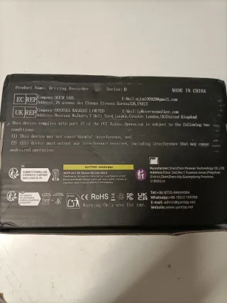 Cámara de salpicadero Yantop 4K Ultra HD