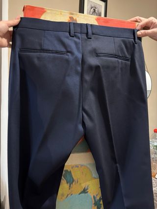 Traje Zara Hombre Azul