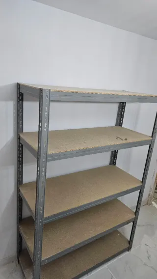 Estanterías metálicas (2 unidades)