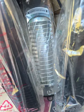 Radiador Ventilador Negro