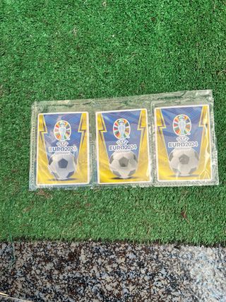 3 Cromos Cristiano Ronaldo Eurocopa 2024 Alemania