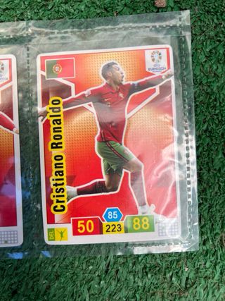 3 Cromos Cristiano Ronaldo Eurocopa 2024 Alemania