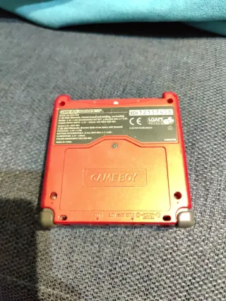 Nintendo Game Boy Advance SP Roja