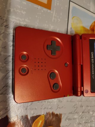 Nintendo Game Boy Advance SP Roja