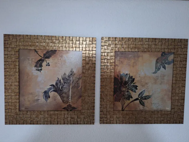 Juego de 2 cuadros decorativos