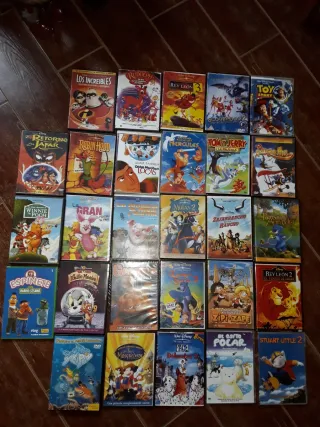 Lote 28 Películas Infantiles DVD