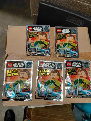 LEGO Star Wars Kanan Jarrus 5 bustine sigillate