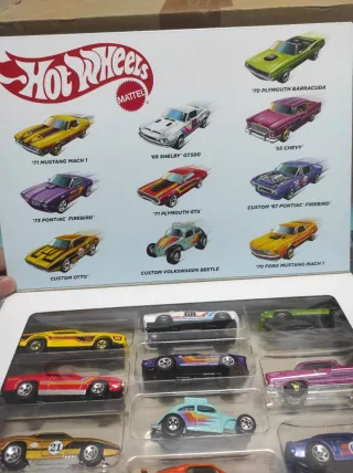 Hot Wheels Flying Customs Pack 10 Coches