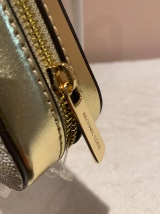 Michael Kors Jet Set Item Dourada Transversal