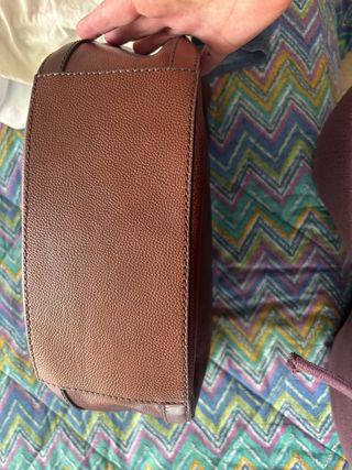 Borsa The Bridge in pelle marrone