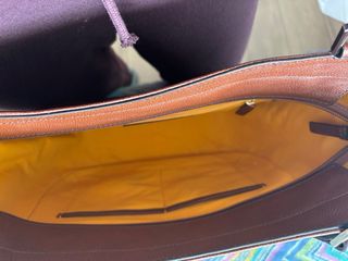 Borsa The Bridge in pelle marrone