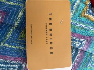 Borsa The Bridge in pelle marrone