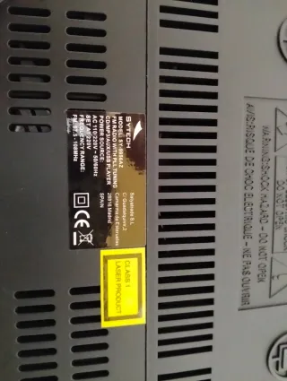 Equipo de música Sytech como nuevo