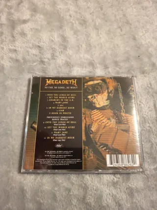 Megadeth - So Far, So Good So What! CD + bonus tr