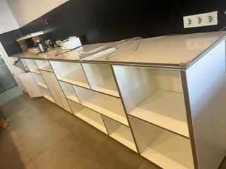 Mueble barra bar madera grande