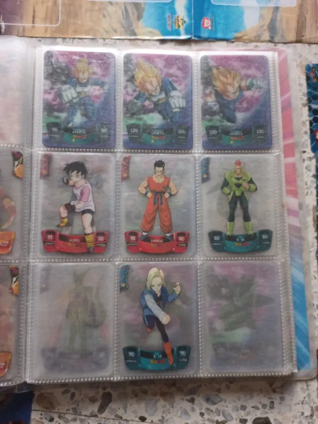 Álbum Dragon Ball Z Lamincards + Cartas