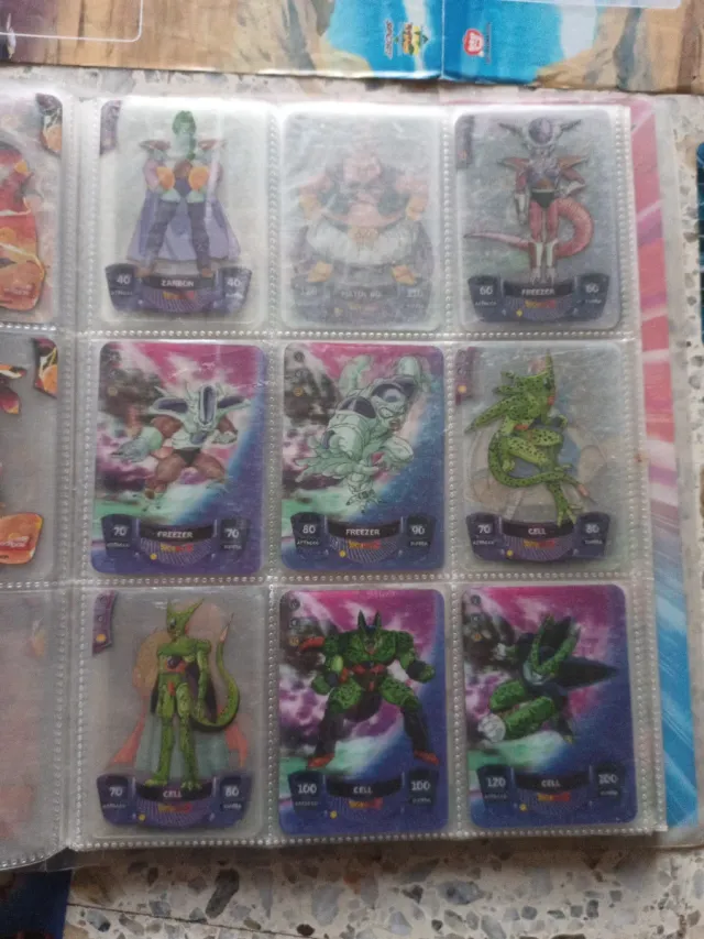 Álbum Dragon Ball Z Lamincards + Cartas