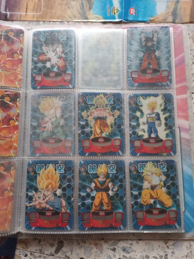 Álbum Dragon Ball Z Lamincards + Cartas