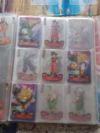 Álbum Dragon Ball Z Lamincards + Cartas