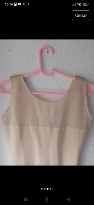 Faja body moldeador beige talla L sin estrenar