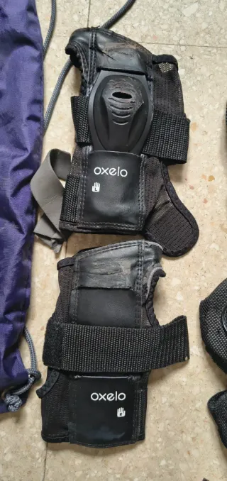 Patines en línea Oxelo Talla 44 + Protecciones