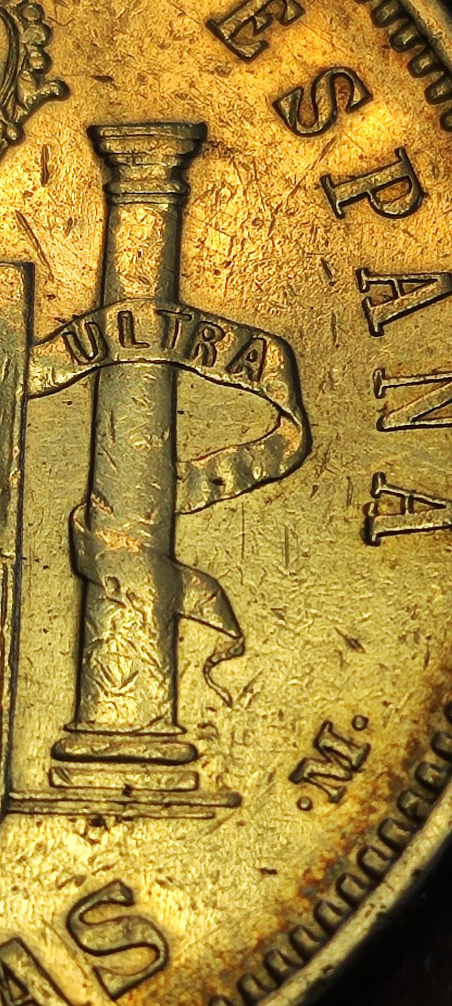 5 Ptas 1885 *87 VARIANTE MPM