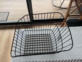 Cesta Trasera Bici 20L negro