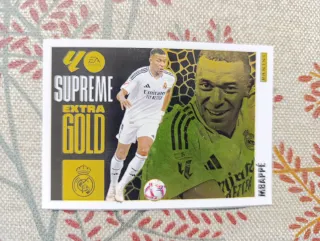 Panini Mbappé Supreme Extra Gold La Liga 25-26