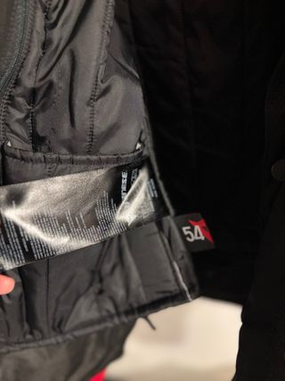 Mono Dainese Cordura Negro Rojo