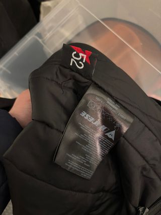 Mono Dainese Cordura Negro Rojo