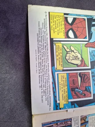 Cómic spider-man 1977