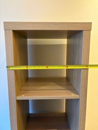 Conjunto Mesita Noche y Estantería Ikea