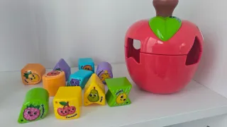 Manzanita Comeformas Juguete Educativo