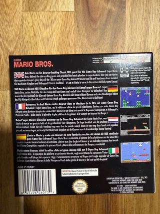Super Mario Bros. NES Classics Game Boy Advance