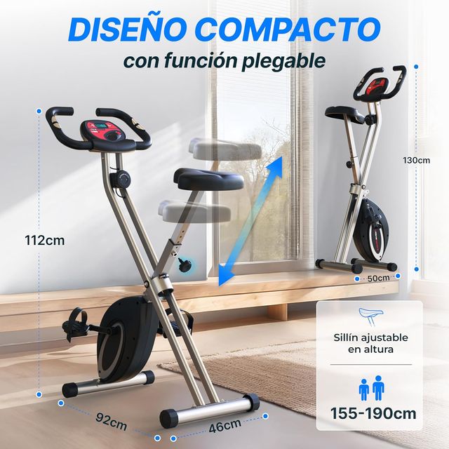 Bicicleta Estática de fitness Ultrasport F-Bike