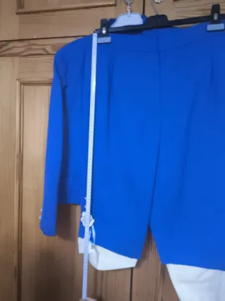 Traje de Fallero Azul y Multicolor