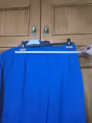 Traje de Fallero Azul y Multicolor