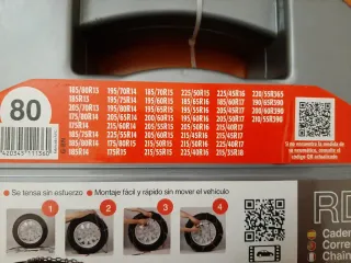 Catene da neve RD-9 9mm