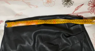 Falda polipiel Mango Talla S