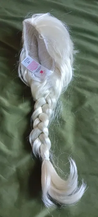 Peluca infantil de Elsa de Frozen