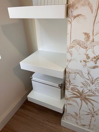 Estanterías de pared Ikea blancas