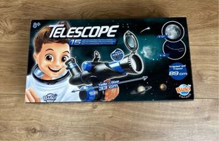 Telescopio Buki con trípode 89 cm